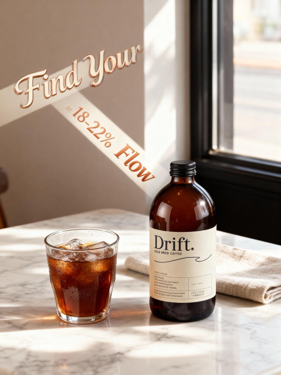 Morning cafe atmosphere with soft natural light