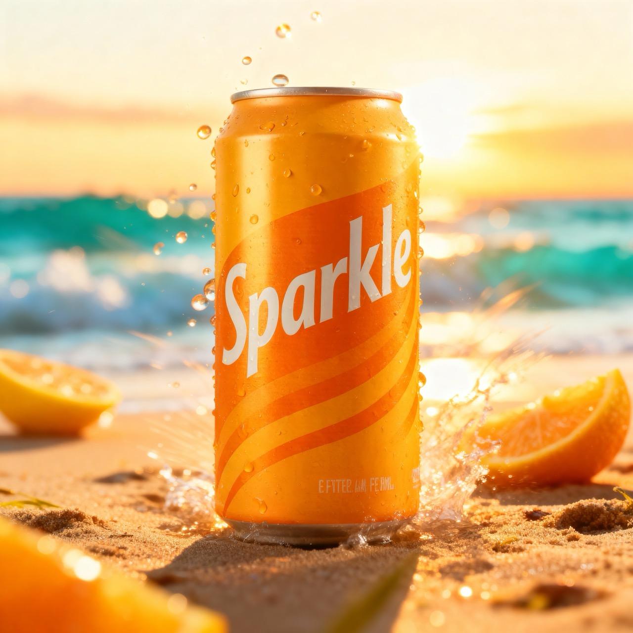 Sparkle soda can product image